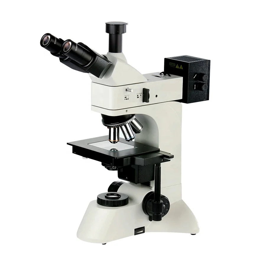 Trinocular upright metallurgical microscope ML8000W
