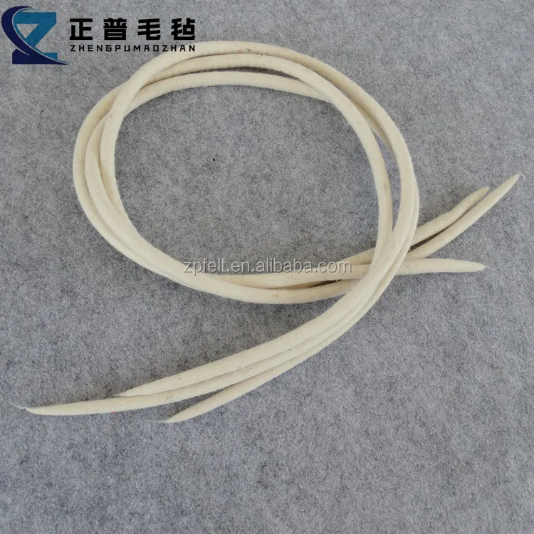 Заводская цена 100% шерсть войлочная лента ремень веревка Индивидуальный