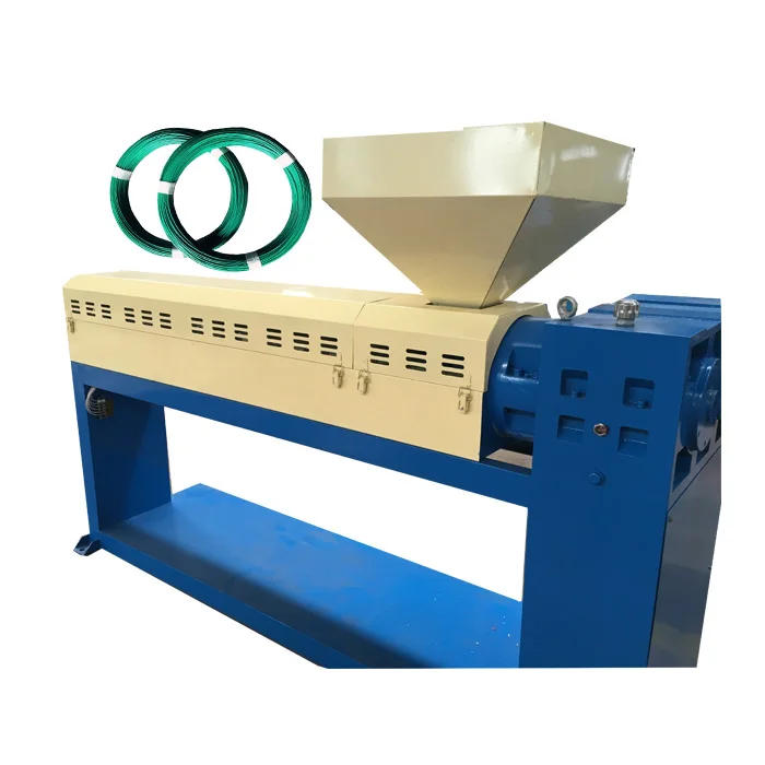 Supply  wire PVC/PE coated making machine for chain link fence
