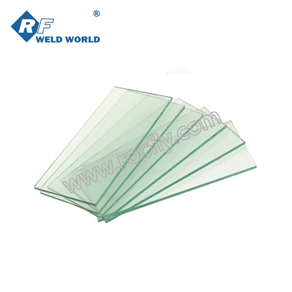 110x60mm Safety Black Welding Glass for Helmet