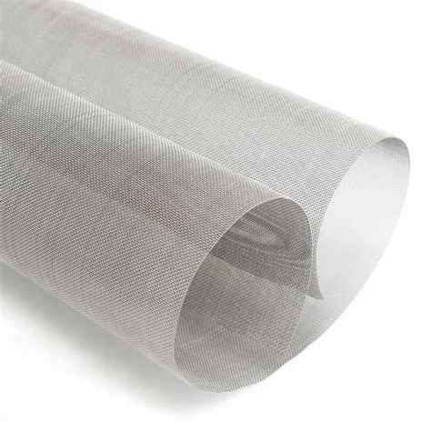 Ultra fine 99.99% Pure silver mesh, pure copper mesh, Grade I titanium mesh screen