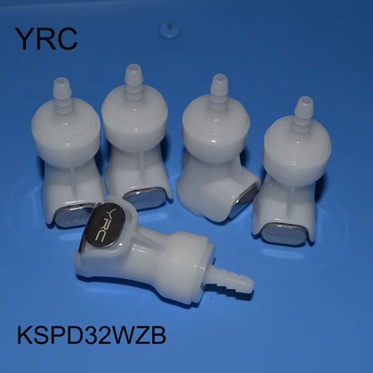 hose barb mini quick release plastic tubing 3/8 barbed elbow couplings