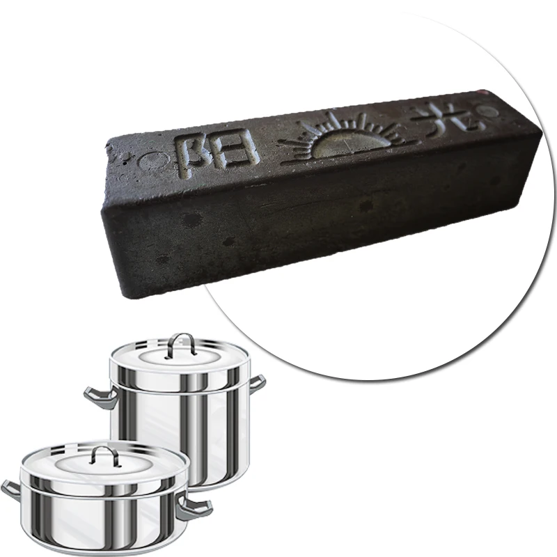Black Solid Polishing compounds/wax/paste polishing bar for stainless steel and metal polishing paste