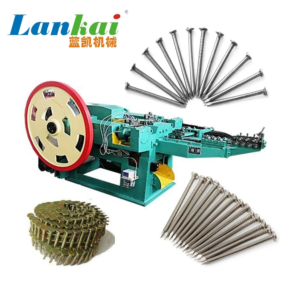 
wire nail machine Waste steel nail making machine 