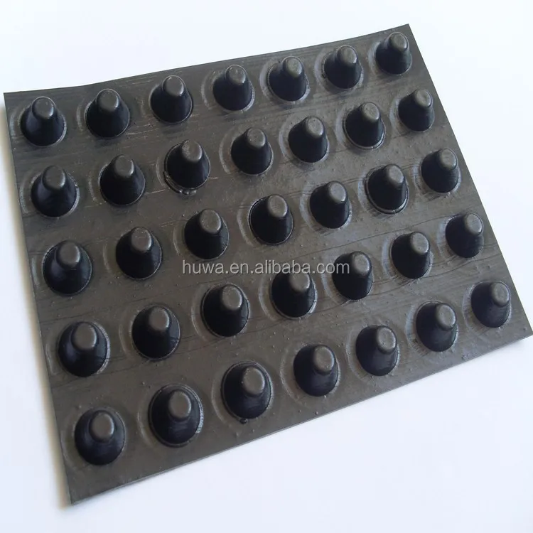 HDPE для сада на крыше и основы, яммированные водонепроницаемые мембраны