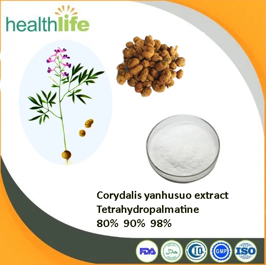 
Factory supply 100% natural Tetrahydropalmatine/ corydalis yanhusuo w. t. wang extract 