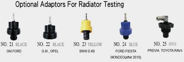 Radiator Pressure Tester & Vacuum Type Cooling System Kit (26 pcs)