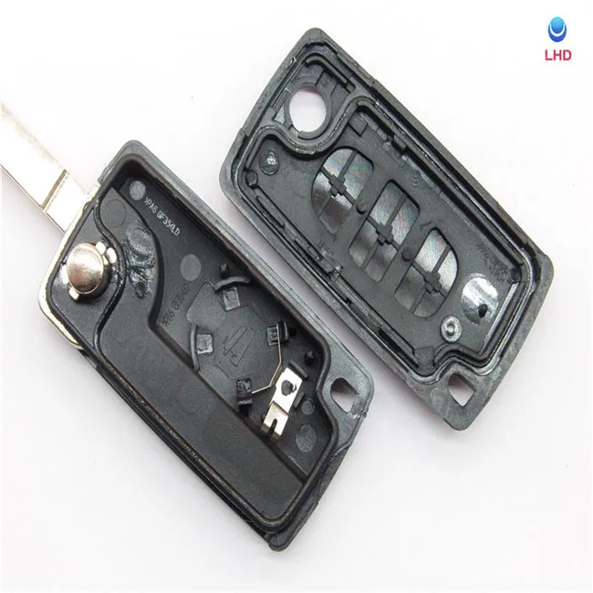 2 3 4 Button Remote Car Key for Peugeot 207 307 308 407 Citroen C2 C3 C4 C5 Flip Key Case Shell CE0523 CE0536 HU83 VA2