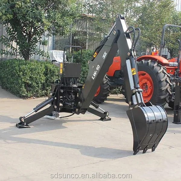China CE 3 Point Hitch Towable Backhoe, Small Garden Towable Backhoe Farm Tractor, Backhoe loader for sale