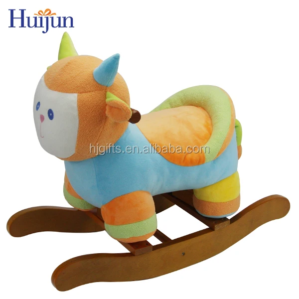 
Hight Quantity Children Stuffed Plush Rocking Horse ToyRockingSheep custom for kids 