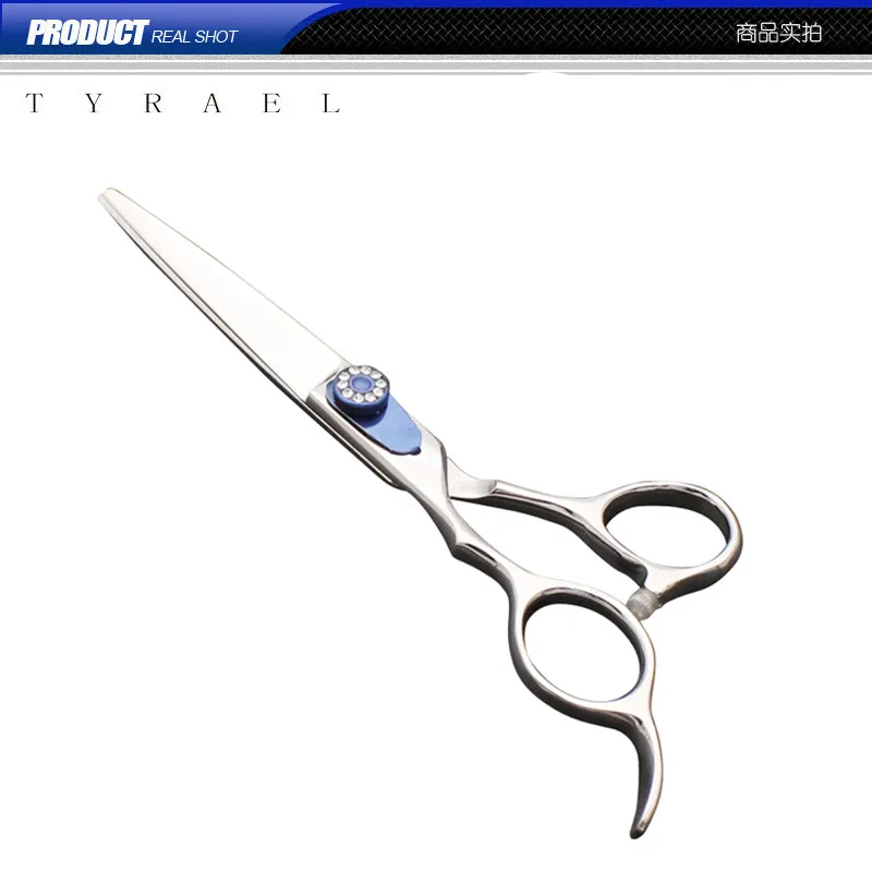 Left handed Hair Application cutting scissors made of stainless steel with razor edge sharp