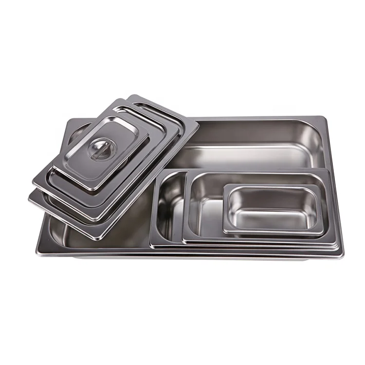 Junerte High Quality Stainless Steel Gastronorm Food Container GN Pan