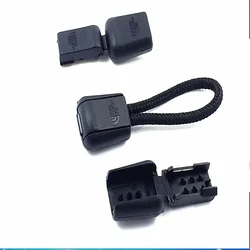 Factory plastic cord lock stoppers toggles cord end for bag/double holes stoppers/plastic cord end clips