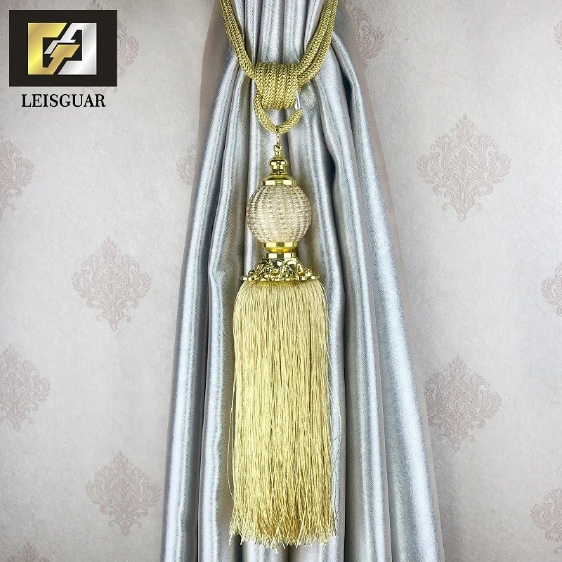 Bullion Chinese Classical Decorative Cord Accessory Curtain Tassel Tieback