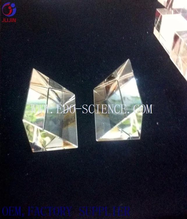 
NON-DUST Crystal Glass Prisms Clear Optical right triangle prism 