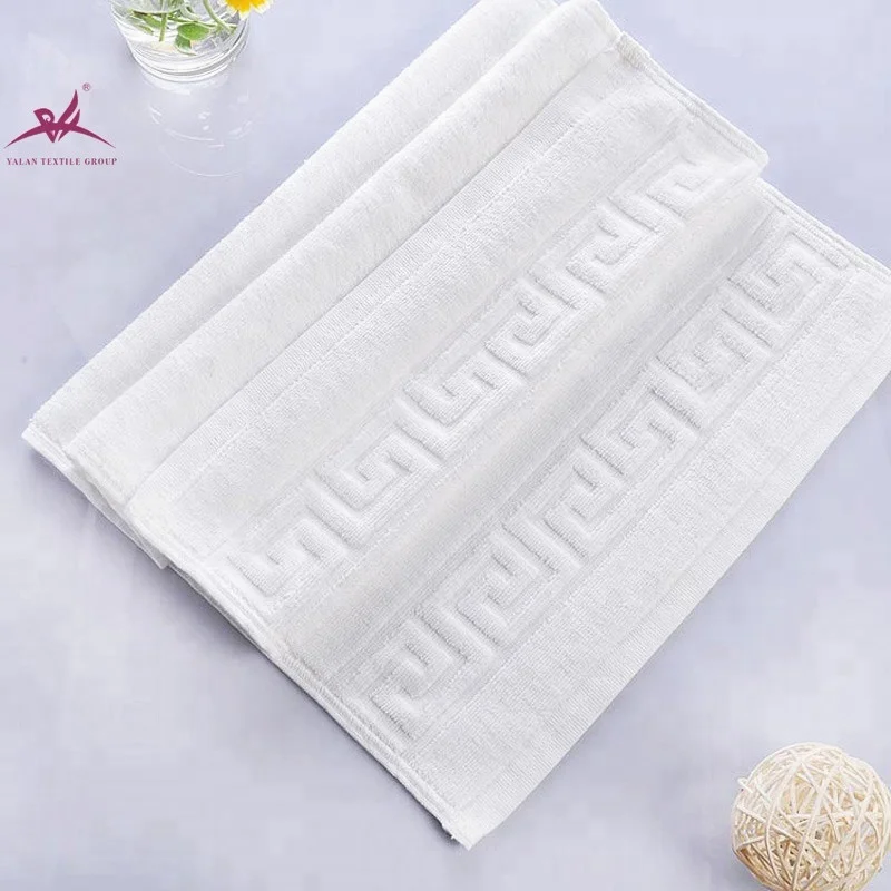 Alibaba China market 100% cotton hotel customized jacquard towel set