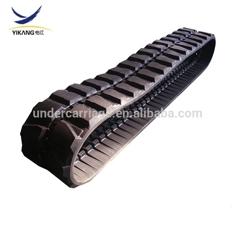 400x72.5x74W cheap mini excavator rubber track used for trucks