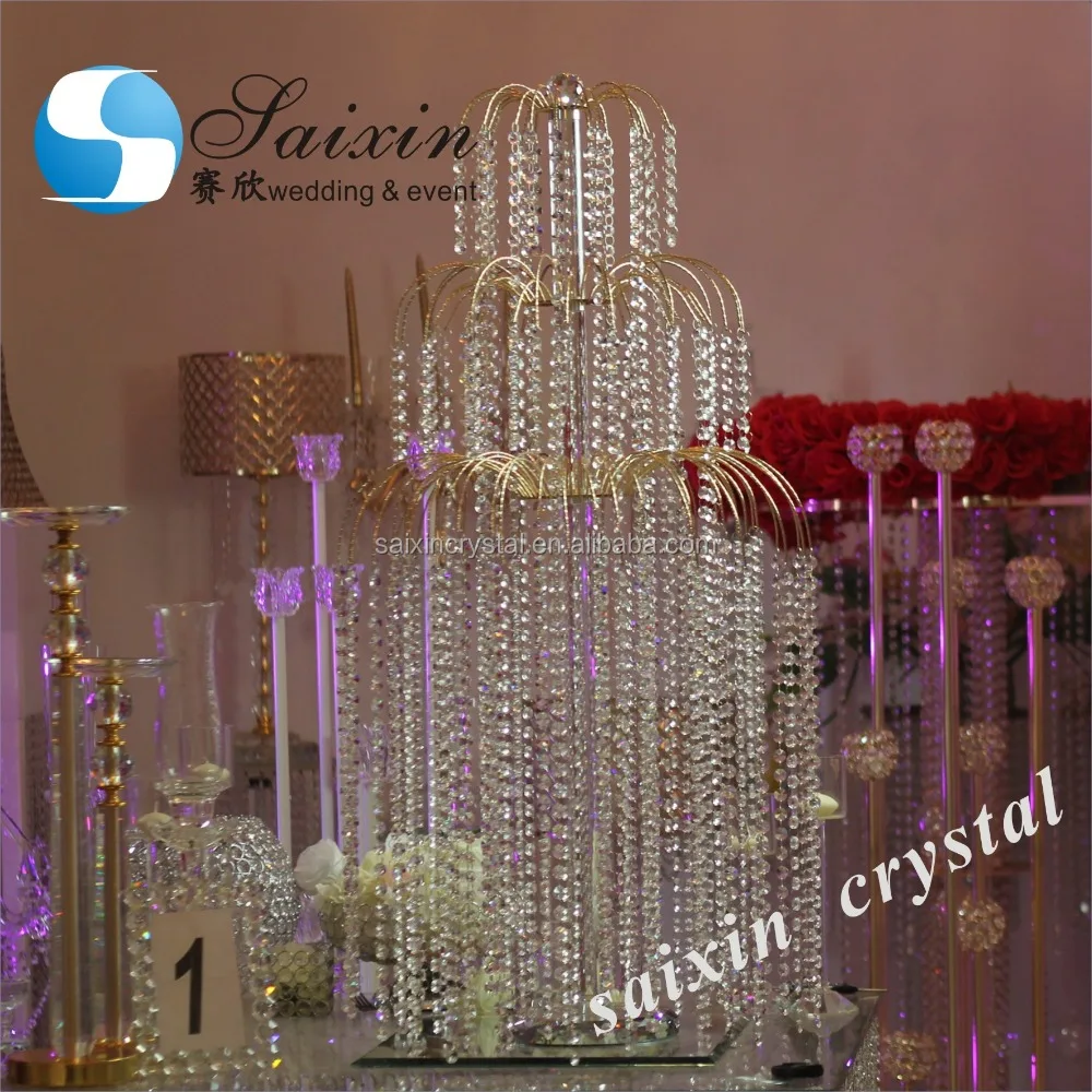 Bling crystal centerpiece for wedding table decoration ZT-320