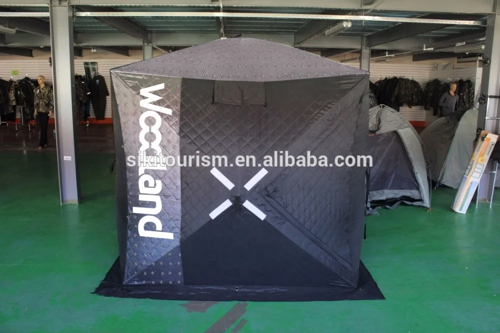 Tent Ice Fishing quickset  Fatfish pop up portable Triple-Layer Sewn-and-quilted carp ice  fishing  Tent