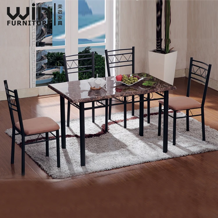 
Chinese direct sale marble dining table 6 seater dining table 