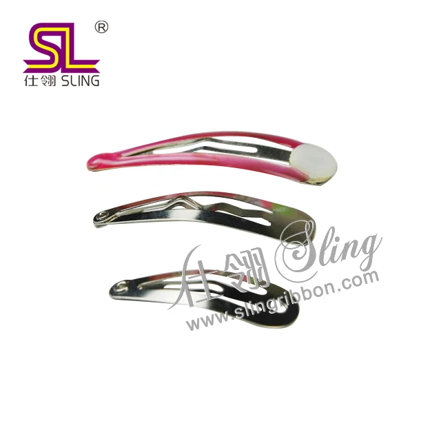 Зажим для волос с тканевым покрытием детей