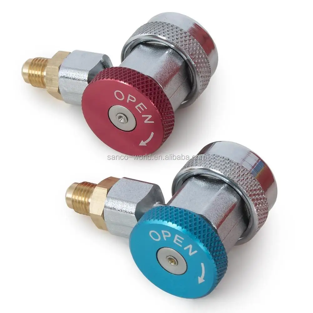 
HVAC A/C Refrigeration Kit - Diagnostic R12 R22 R134a R410A - w/ Case 