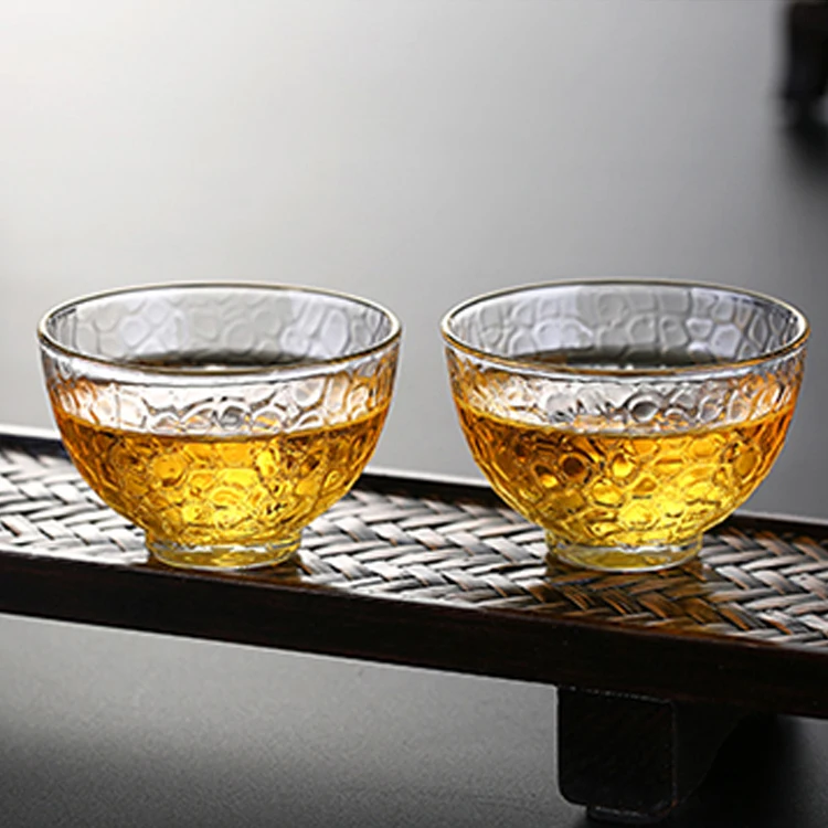 Factory direct sale chinese special gold rim kung fu tea tasting cups with low price online
