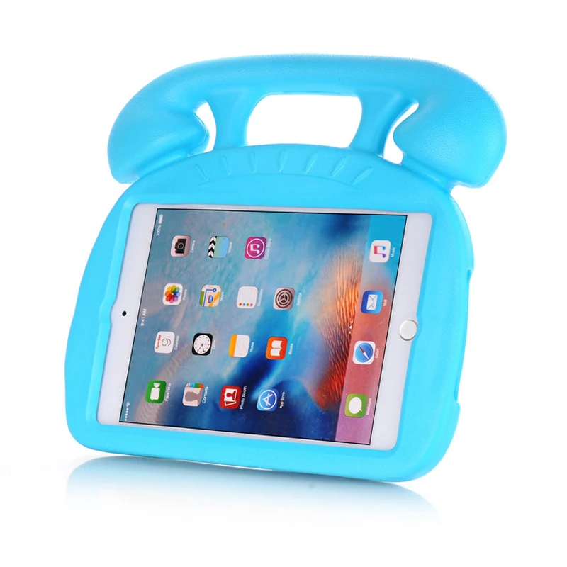 Portable Telephone Design EVA Rubber Tablet Case for iPad Mini 1/2/3/4