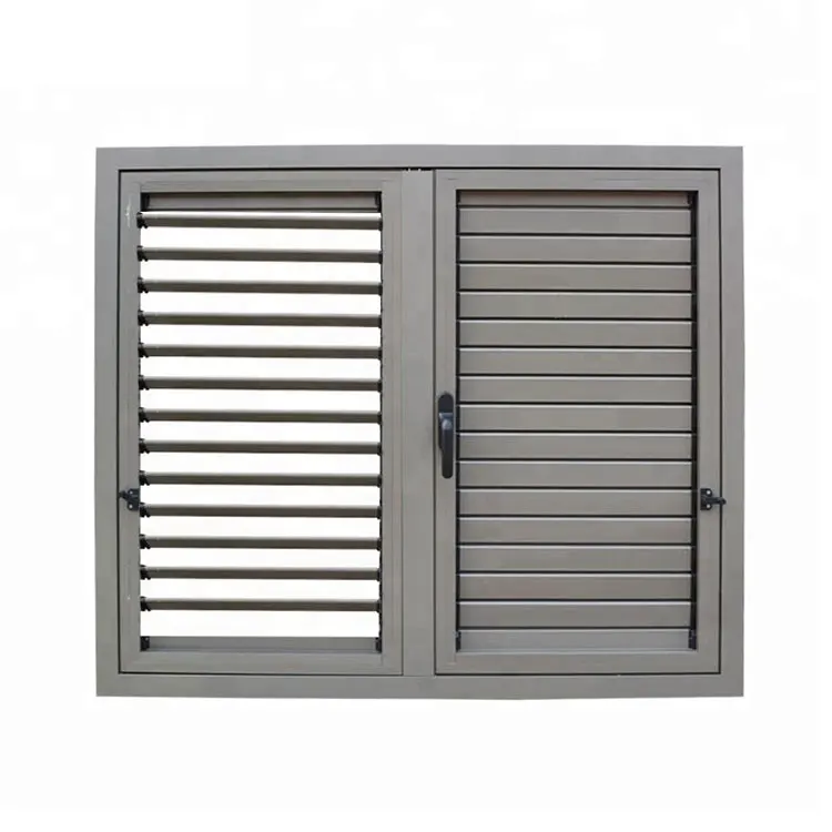 Customized aluminum  profile Sunshade Adjustable Fixed plantation shutter