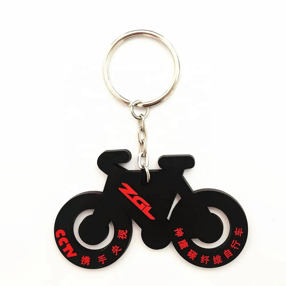 Guangzhou factory custom 3d pvc keychain