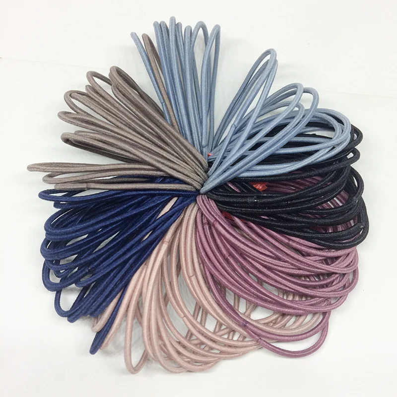 Elastic seamless connection hair rope for women and kids