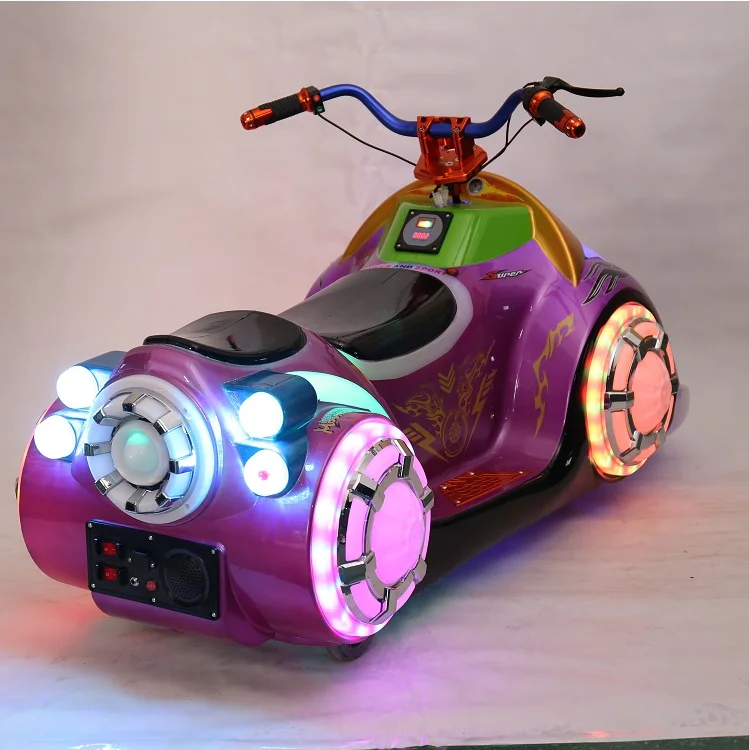 Phantom motorcycle high quality battery operated bumper cars for children