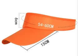 Wholesale newest cheap high quality blank sun visor cap hat with custom logo