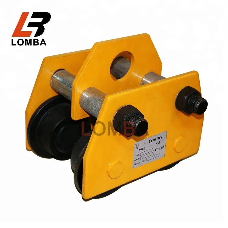 0.5-5ton Construction building manual beam lifting trolley