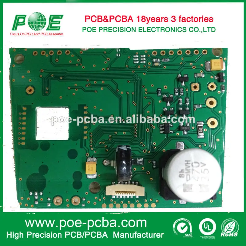 porcelain high precision 2 layer fr4 pcb testing board manufacturer