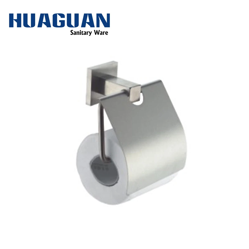 
Square-design Stainless steel 304 Brush Nickel Bathroom accessory set 