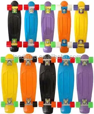 CE EN13613 Complete Deck 22inch mini Plastic Skateboard Cruiser Skateboard Fish Skateboard