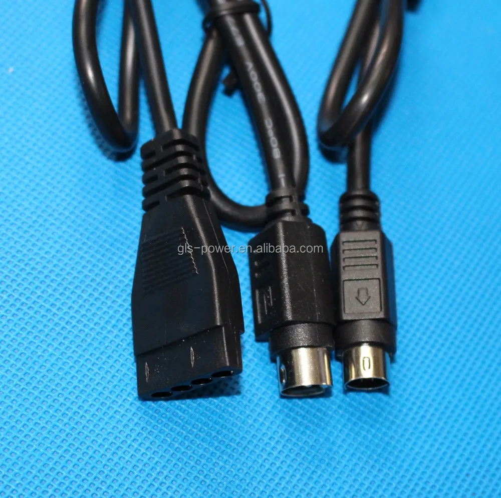 Dual output power adapter 12V 5V with 4 pin molex connector