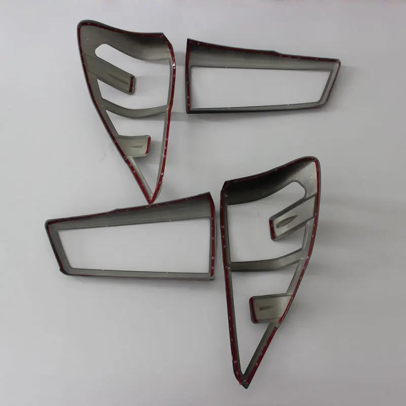 YCSUNZ 2016-2017 Tail Lamp Light Cover Trim ABS Matte Black For Innova 2016 Crysta Accessories Rear Light Cover Black