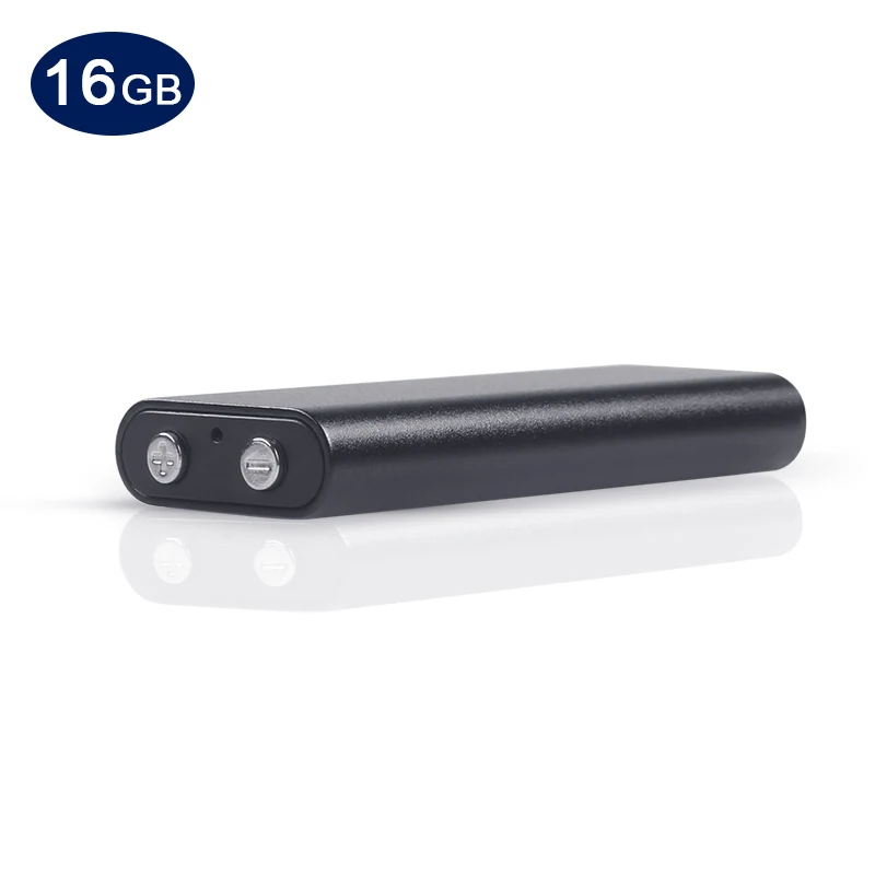 QZT Wholesale 15h Long Time Audio Recorder Digital Voice Recorder Mini Mp3 Player Spy Voice Recorder