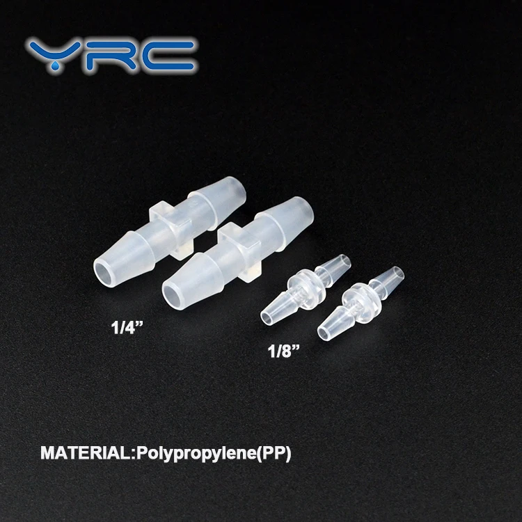 Plastic different types hose fitting of l type connector
