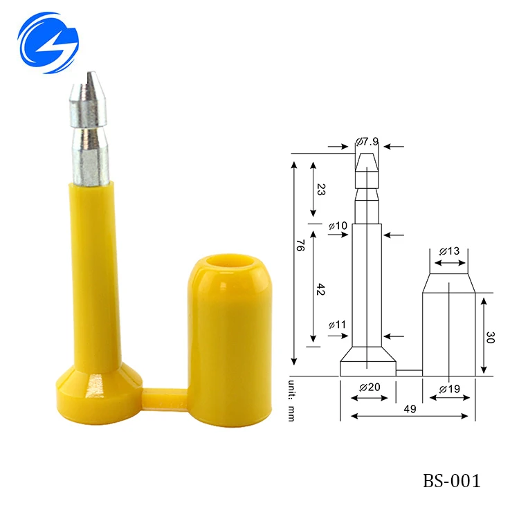 Guangzhou Container Truck Carriage Van Door container plastic seal security bolt seals container seal