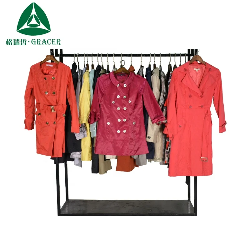 High-Quality Second-Hand Clothes for Export Markets Used Clothing Bales Windbreaker Second Hand in Usa