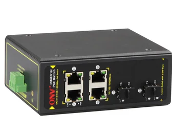 Промышленный POE коммутатор 6 портов 10/100/1000М