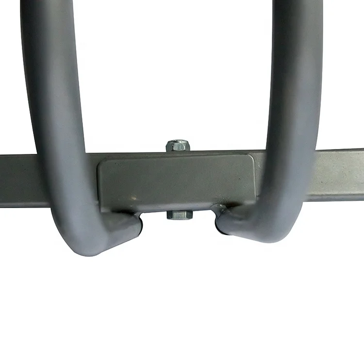 Wholesale Custom Outdoor 6 Slots Steel Bicycle Floor Stand Bike Rack