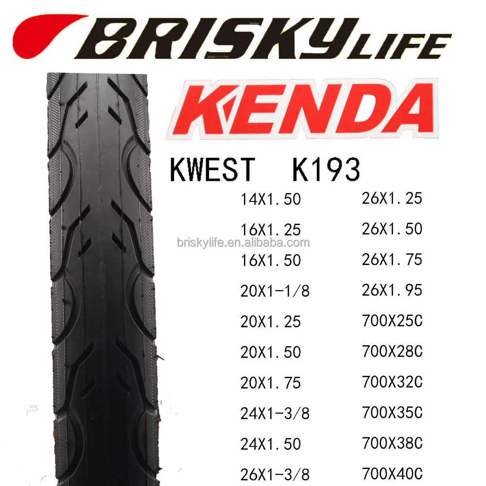 KENDA KWEST K193 BIke Tire City Bike tyre High Speed MTB Bicycle tire