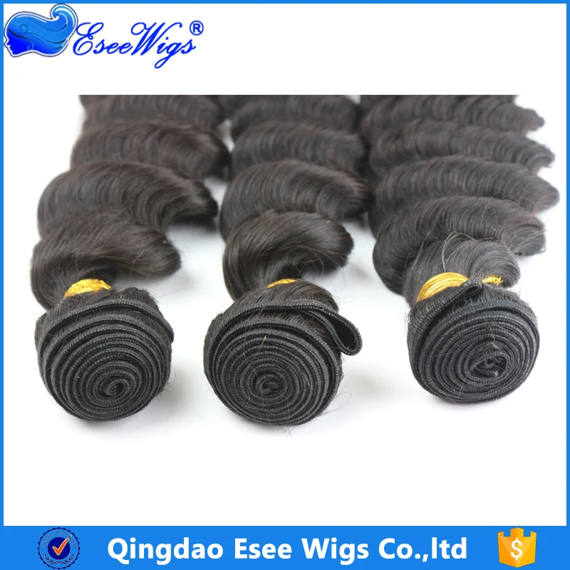 Best Quality Full Cuticles 8A Grade Unprocessed Raw Brazilian Human Hair Weave Deepwave Human Hair Bundles