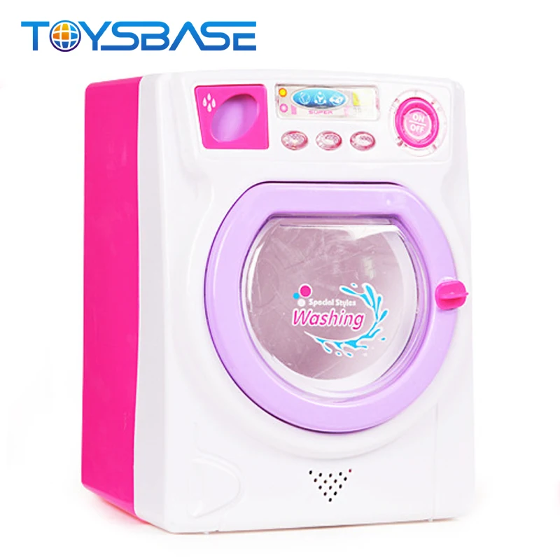 
Pretend Toy Washing Machine - Maquina de Lavar Toy Kids Household Appliances Mini Washing Machine Toy 