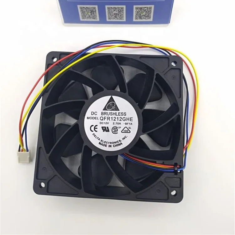 QFR1212GHE-PWM 4PIN 74Y5220  2.7A 120*120*38mm 12V 12038 Cooling Fan