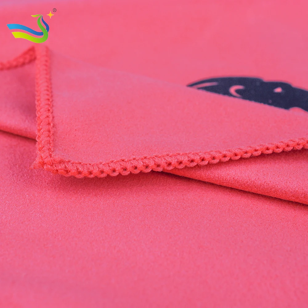Amazon Best seller300gsm  microfiber sports towel and beach towel with portable carry bag